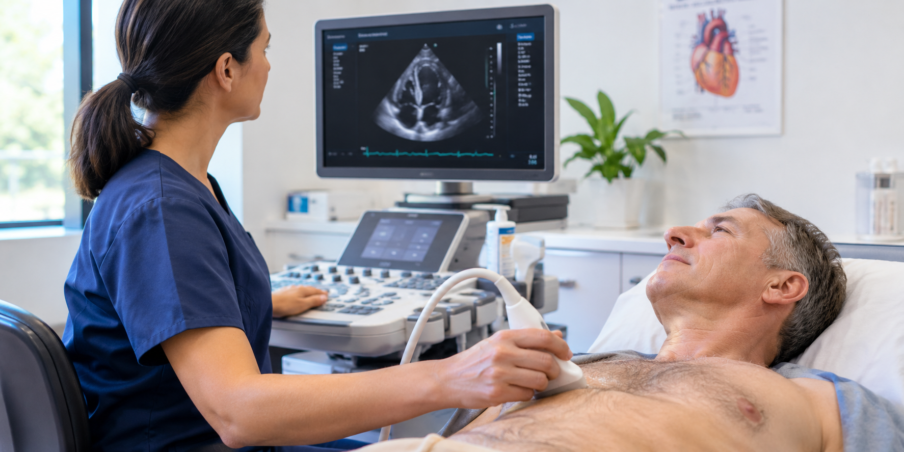 Echocardiogram in a Modern Clinic hd